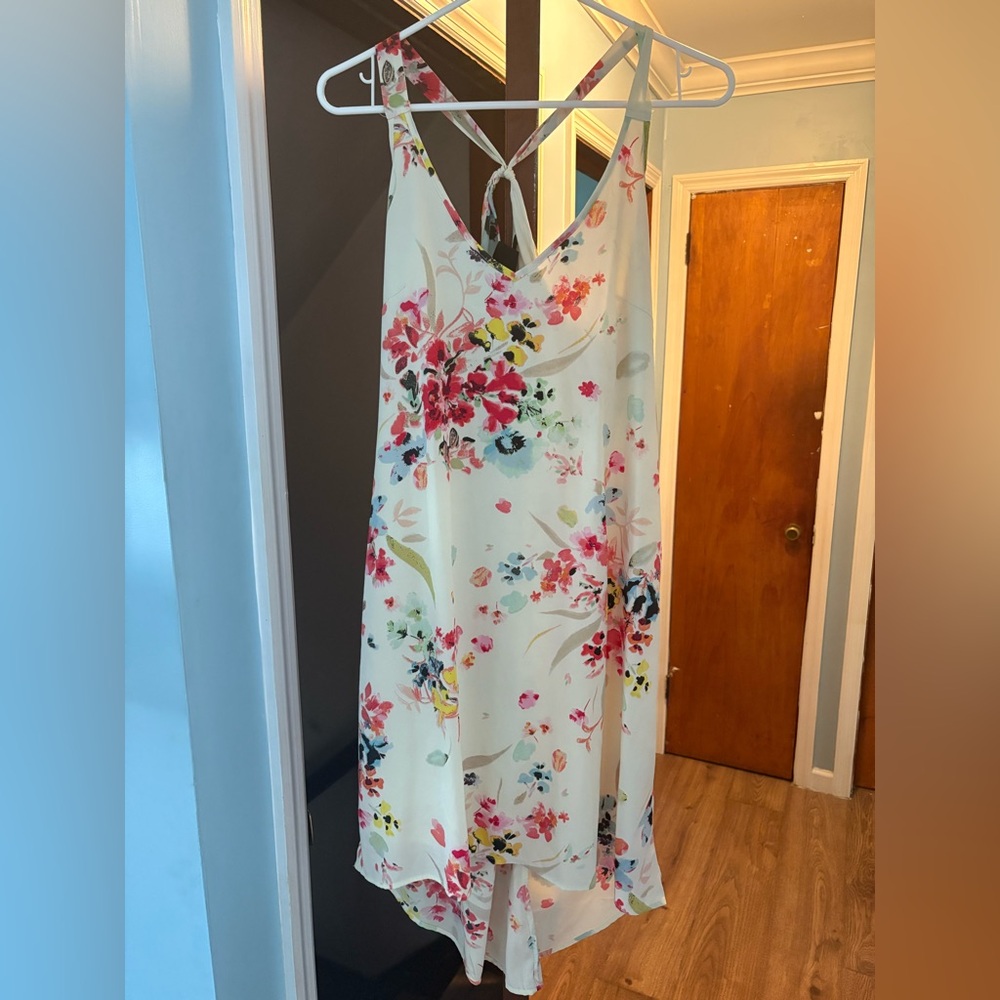 H&M Floral Print Dress with Multicolor Blooms